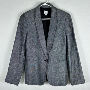 Grey J. Crew Blazer Size 6